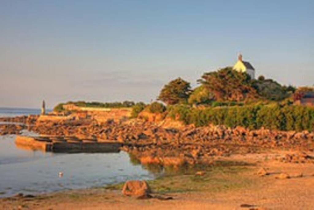 Kermaravel, Le Petit Manoir En Bord De Mer. Saint-Pol-de-Léon Exterior foto
